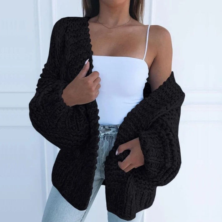 Gina | Chunky knit cardigan for women