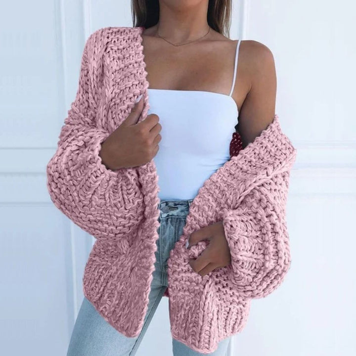 Gina | Chunky knit cardigan for women