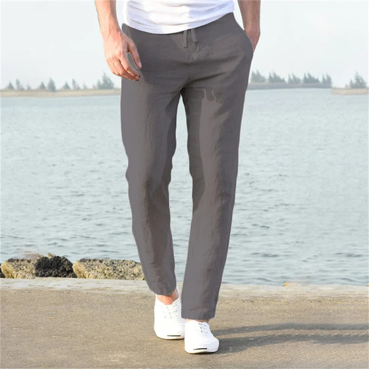 Orson | Breathable linen pants men
