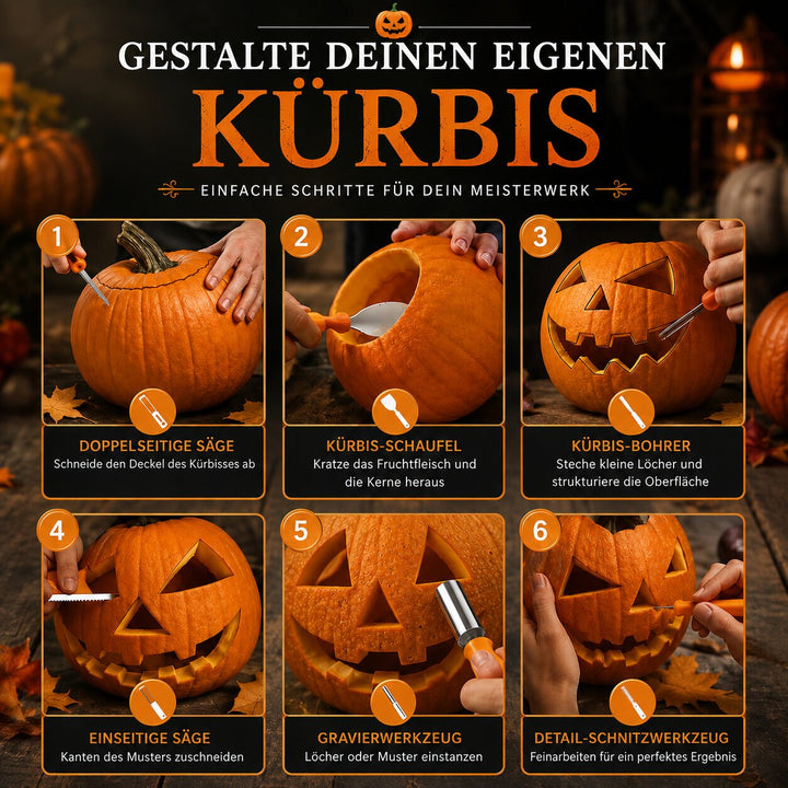 Wisp | Creative pumpkin carving kit
