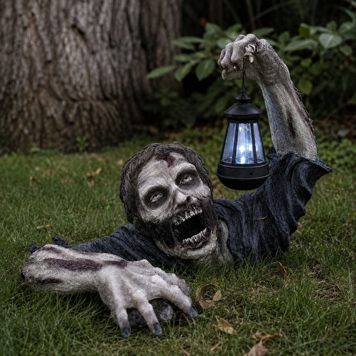 Cinder | Crawling zombie with LED lantern