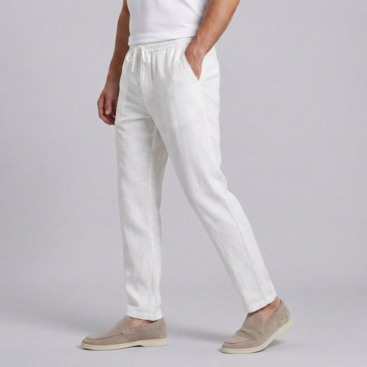 Easton | Men's Wide Leg Linen Pants