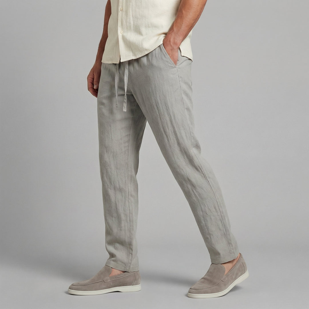 Easton | Men's Wide Leg Linen Pants