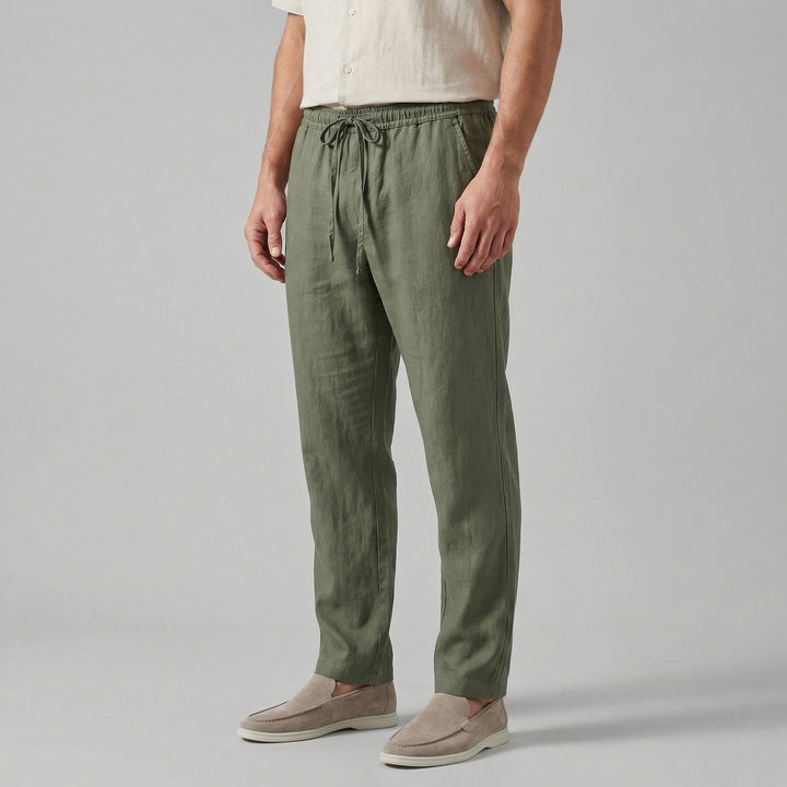 Easton | Men's Wide Leg Linen Pants