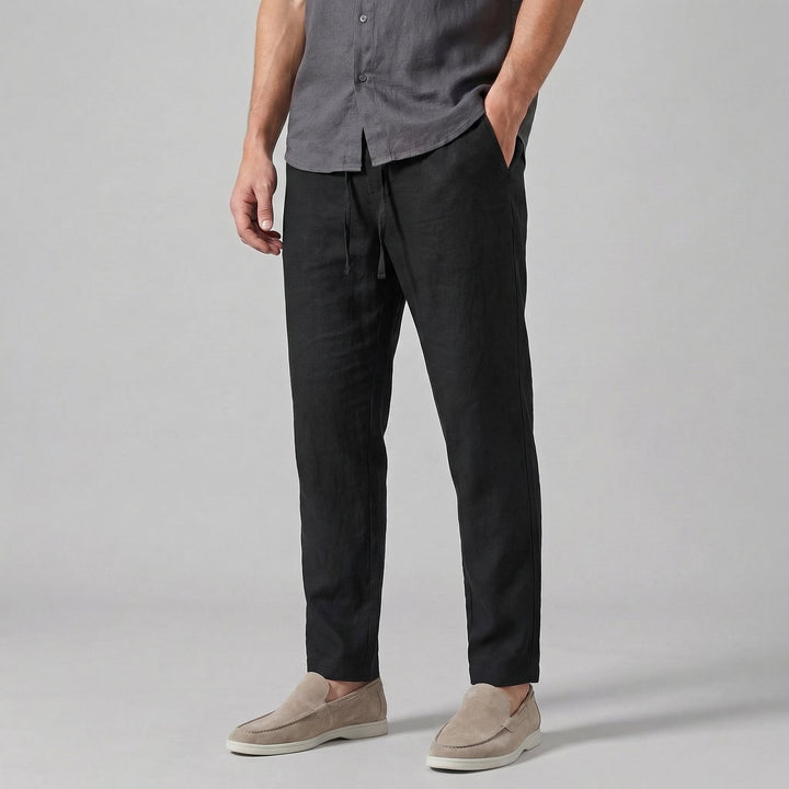 Easton | Men's Wide Leg Linen Pants