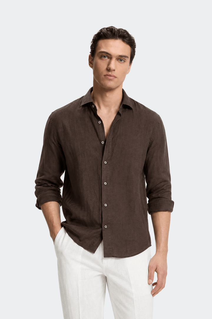 Oakley | Breezy Relaxed Linen Dress Shirt
