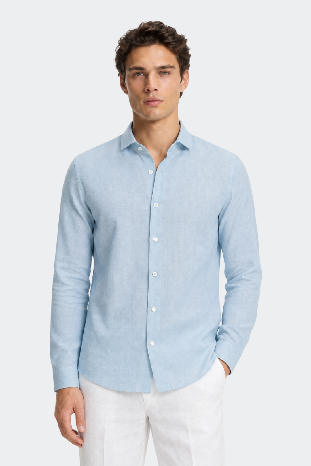 Oakley | Breezy Relaxed Linen Dress Shirt