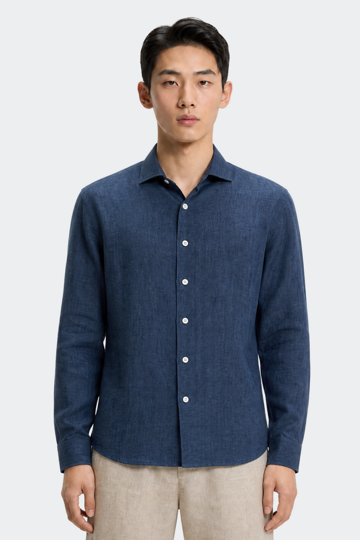 Oakley | Breezy Relaxed Linen Dress Shirt
