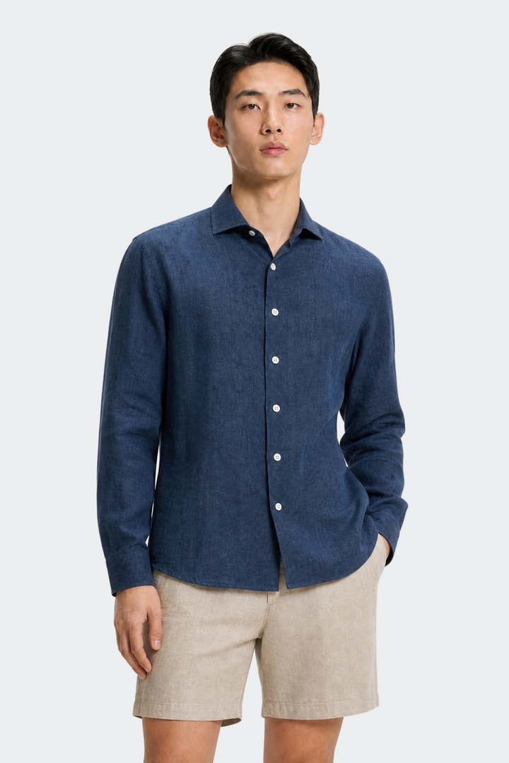 Oakley | Breezy Relaxed Linen Dress Shirt