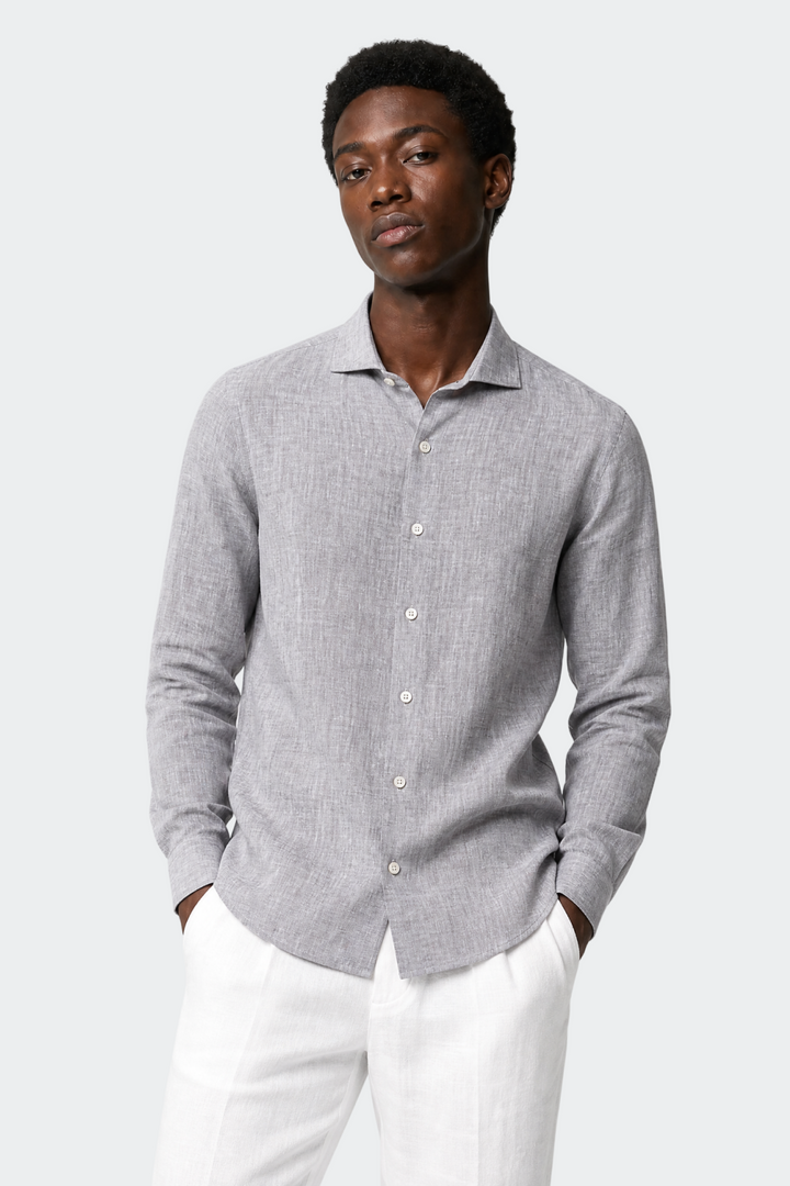 Oakley | Breezy Relaxed Linen Dress Shirt
