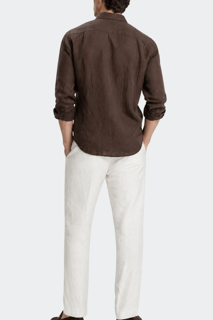 Oakley | Breezy Relaxed Linen Dress Shirt
