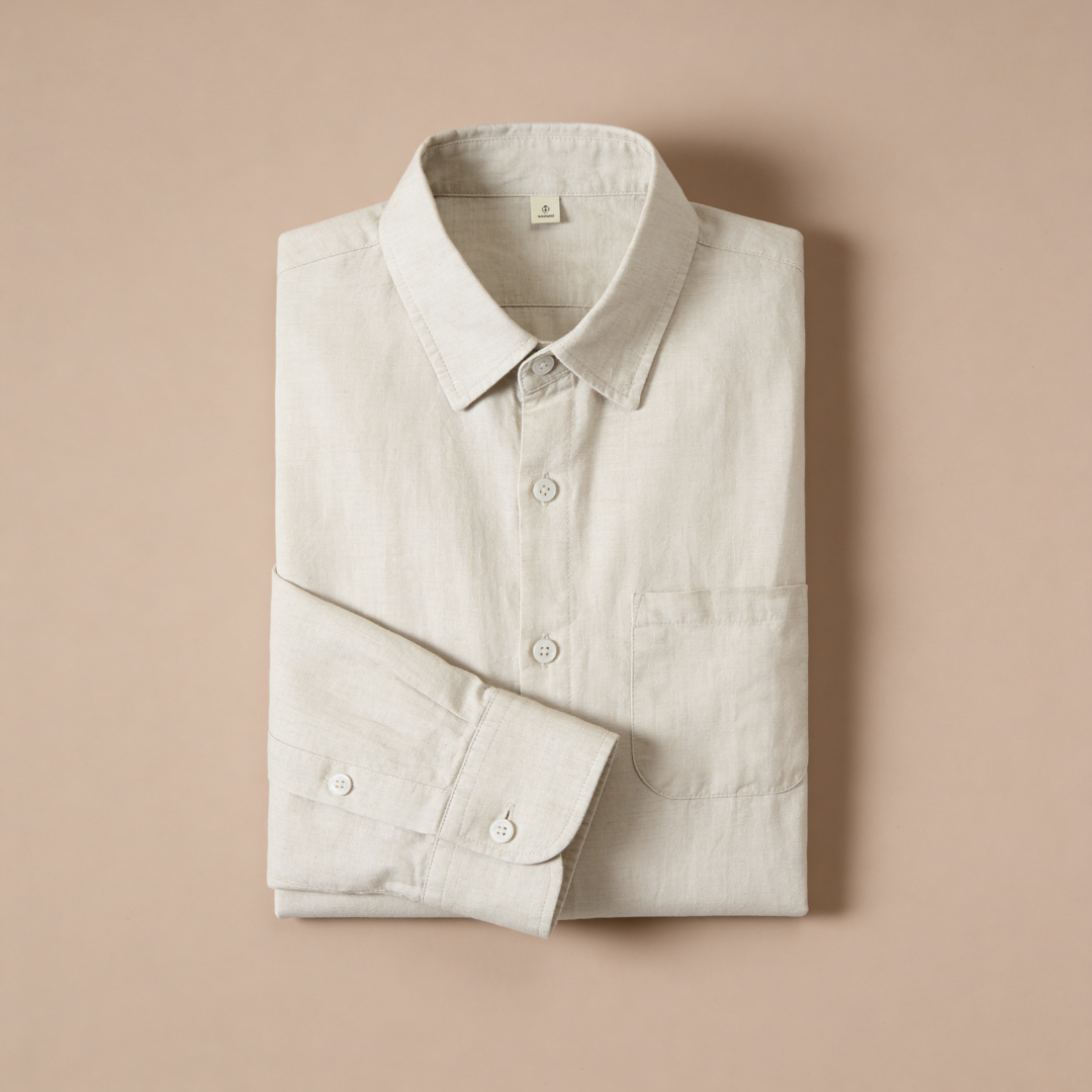 Brooks | Men's Casual Linen Shirt
