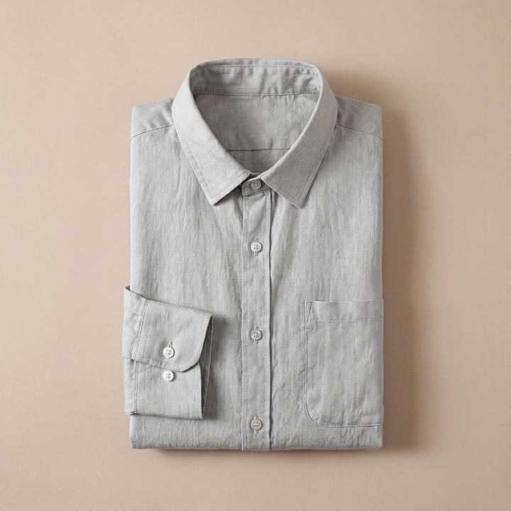 Brooks | Men's Casual Linen Shirt