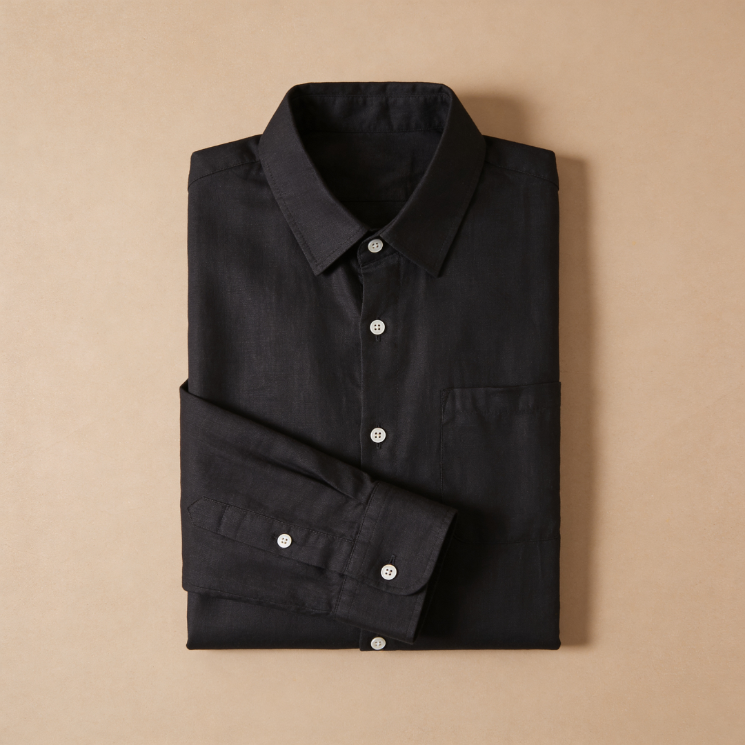 Brooks | Men's Casual Linen Shirt
