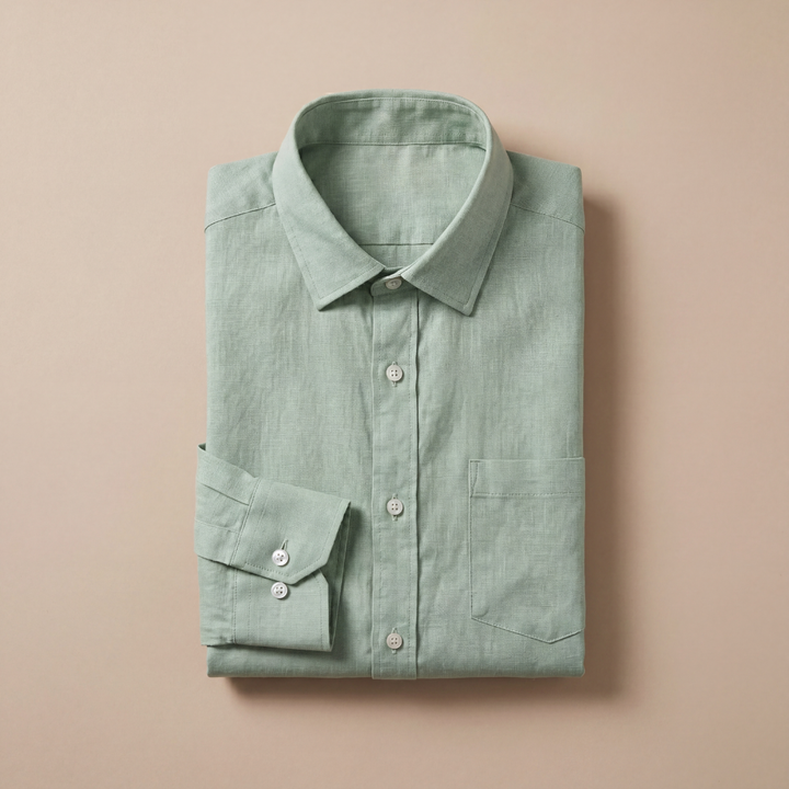 Brooks | Men's Casual Linen Shirt