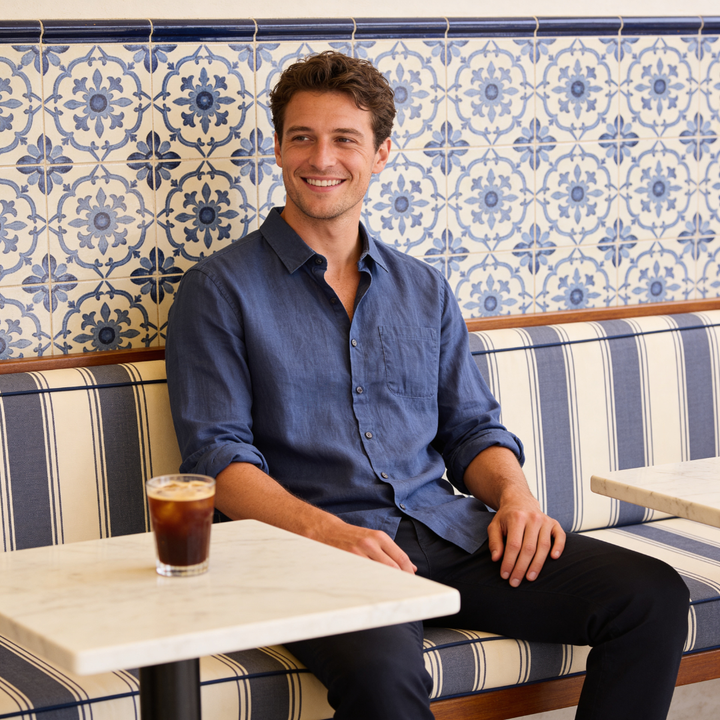 Brooks | Men's Casual Linen Shirt