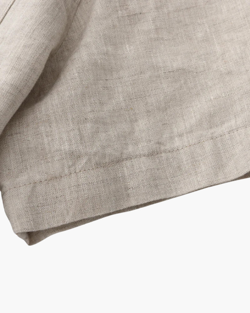 Asher | Men's Short Sleeve Linen Shirt