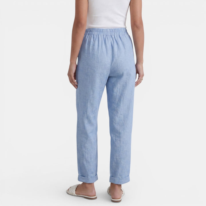 Cecily | High-Waisted Linen Pants