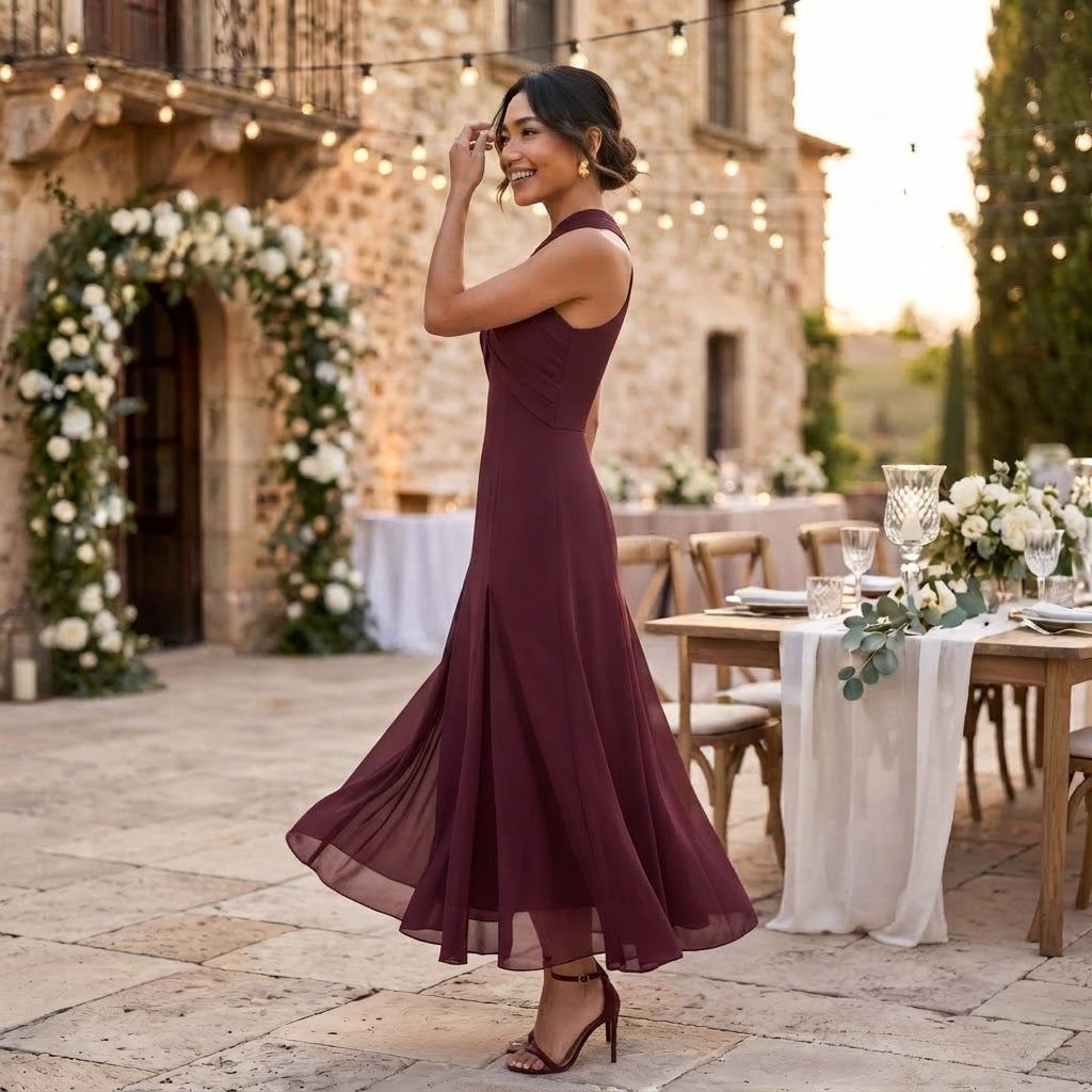 Belinda | Long Wedding Guest Dress
