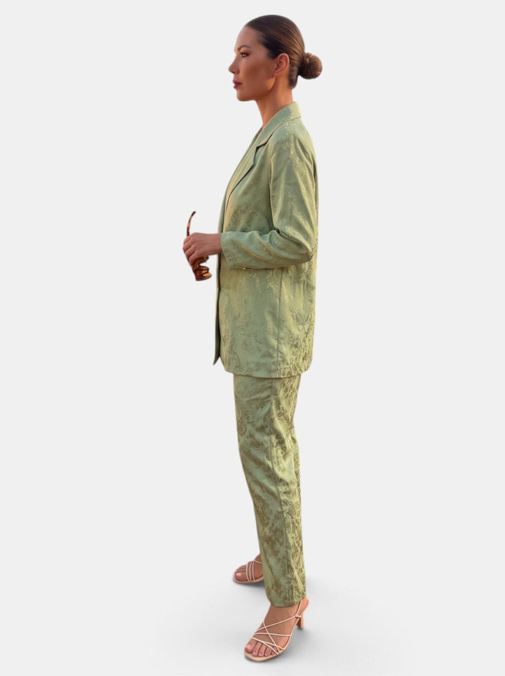 Della | Blazer and Wide-Leg Pant Set