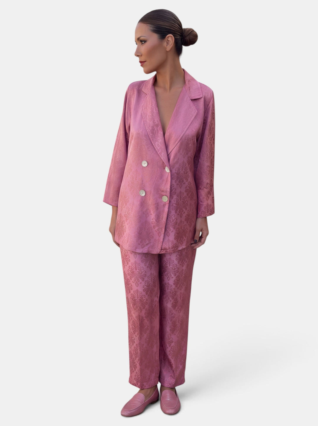 Della | Blazer and Wide-Leg Pant Set