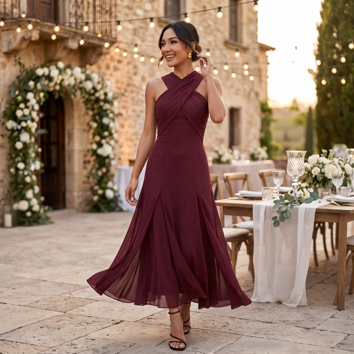 Belinda | Long Wedding Guest Dress