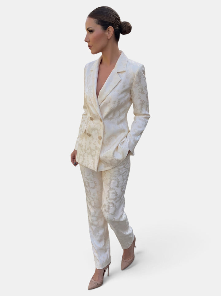 Della | Blazer and Wide-Leg Pant Set