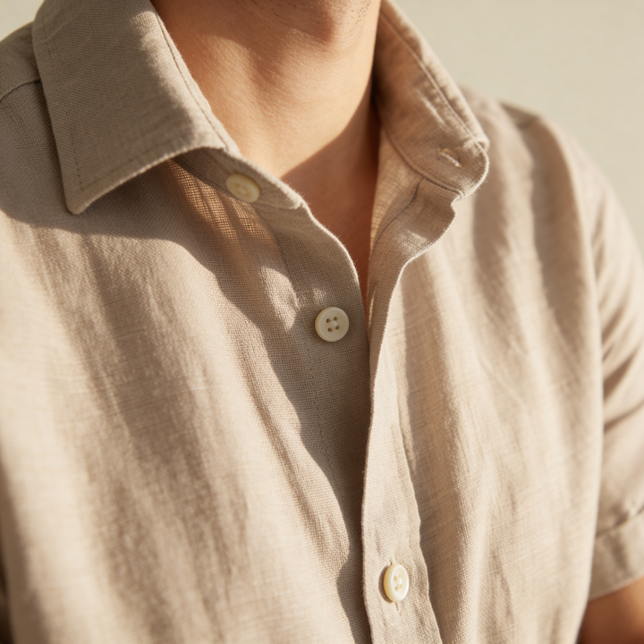 Hudson | Men's Lightweight Short Sleeve Summer Shirt