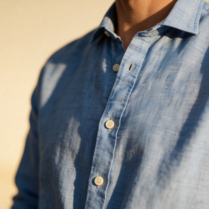 Hudson | Men's Lightweight Short Sleeve Summer Shirt