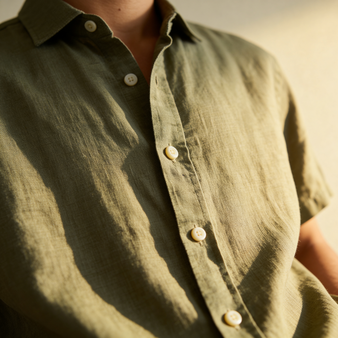 Hudson | Men's Lightweight Short Sleeve Summer Shirt