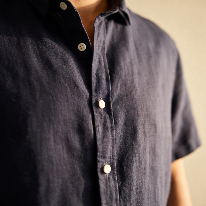Hudson | Men's Lightweight Short Sleeve Summer Shirt