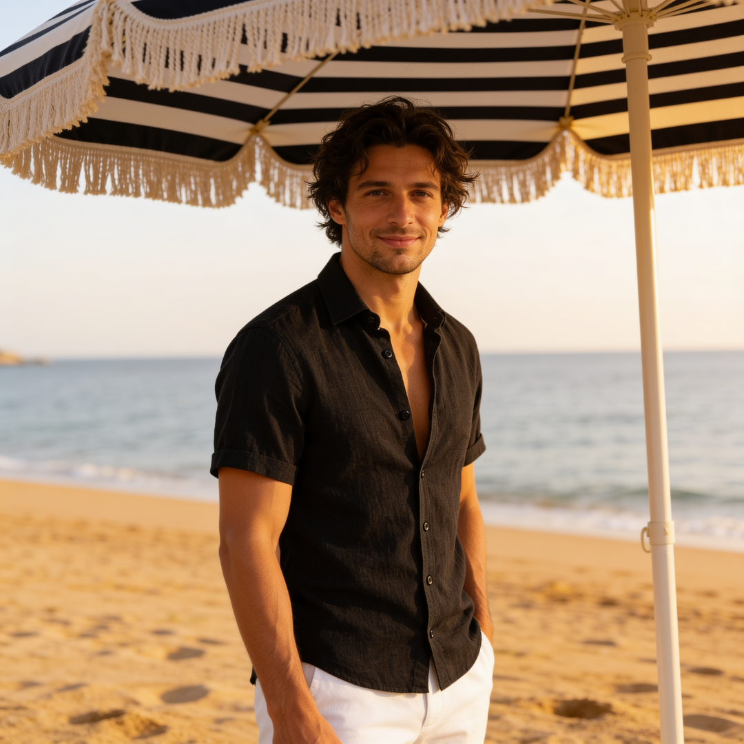 Hudson | Men's Lightweight Short Sleeve Summer Shirt
