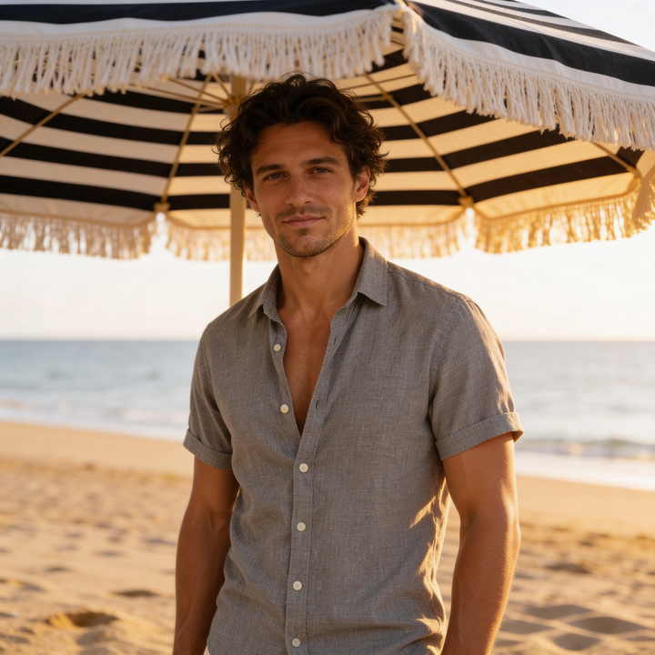Hudson | Men's Lightweight Short Sleeve Summer Shirt