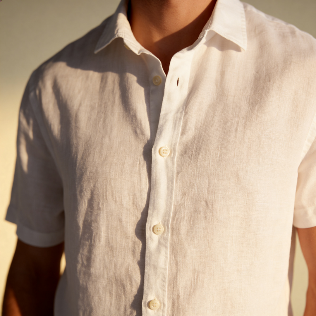Hudson | Men's Lightweight Short Sleeve Summer Shirt
