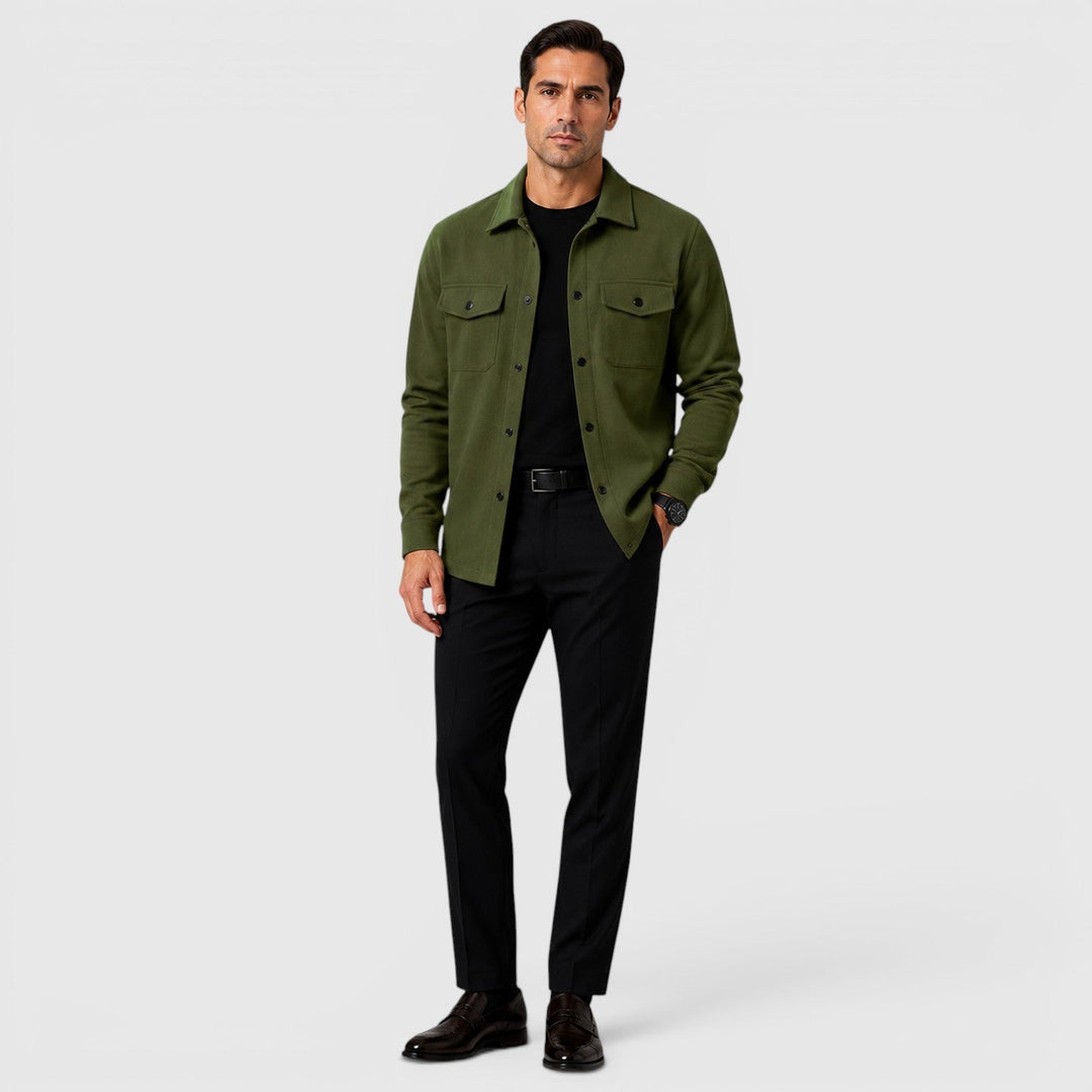 Colby | Men's Brushed Casual Overshirt