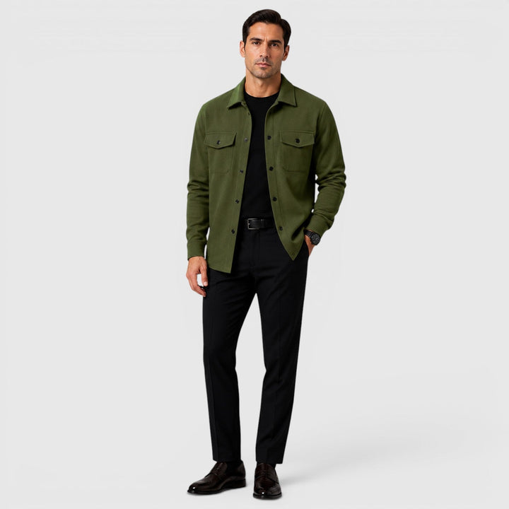 Colby | Men's Brushed Casual Overshirt