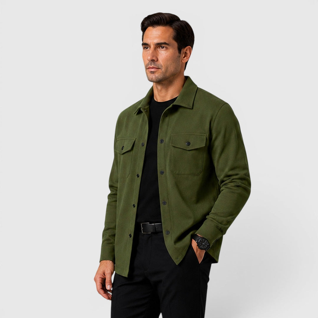 Colby | Men's Brushed Casual Overshirt