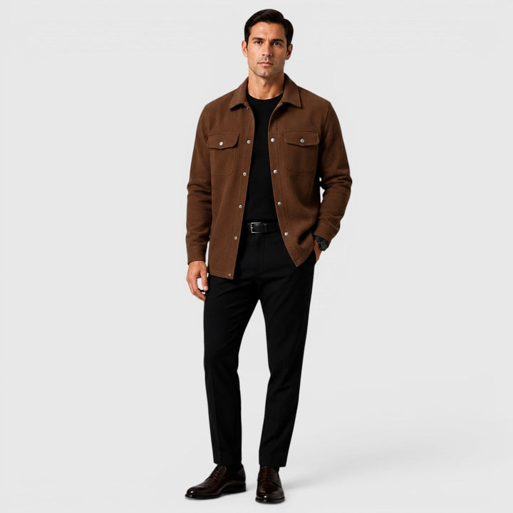 Colby | Men's Brushed Casual Overshirt
