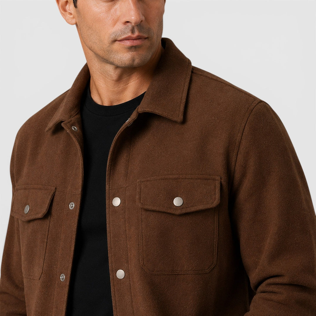 Colby | Men's Brushed Casual Overshirt