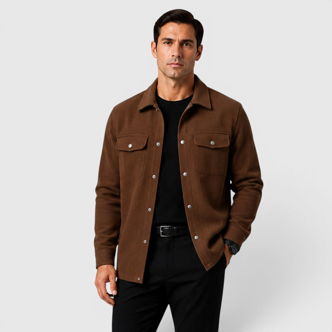 Colby | Men's Brushed Casual Overshirt