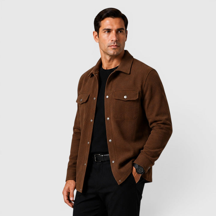 Colby | Men's Brushed Casual Overshirt