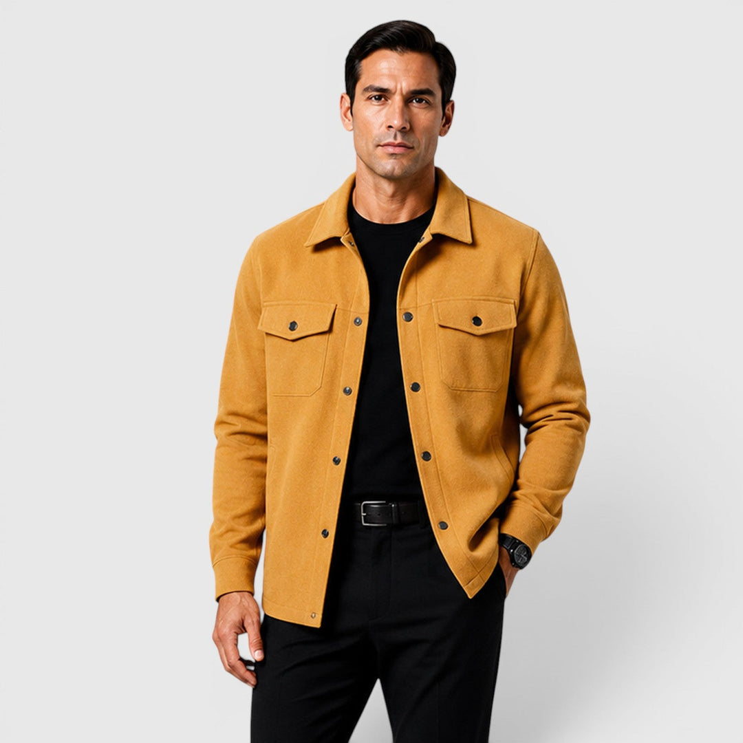 Colby | Men's Brushed Casual Overshirt