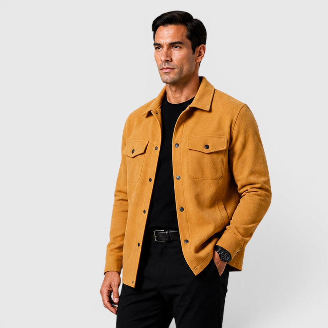 Colby | Men's Brushed Casual Overshirt