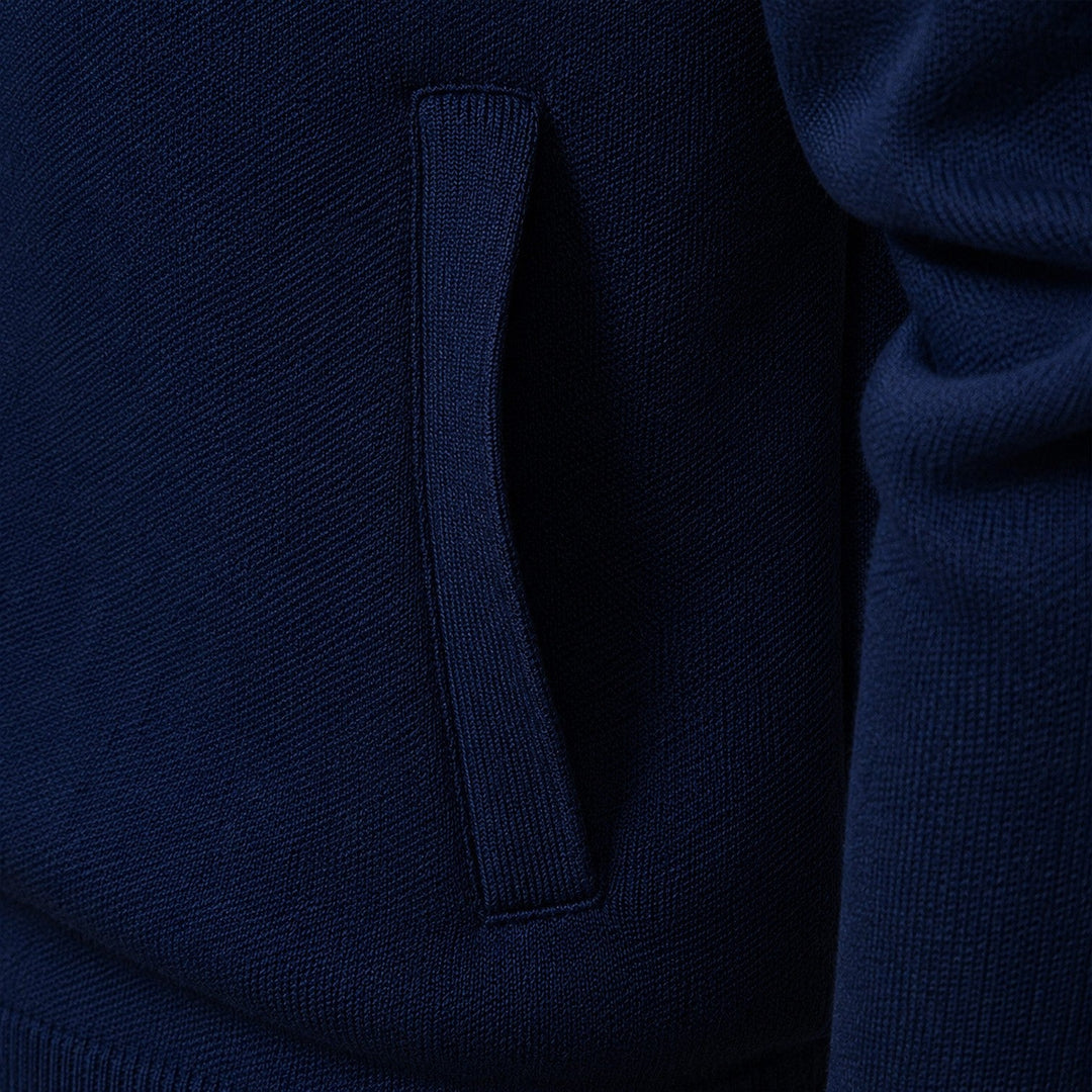 Travis | Men's Full Zip Knit Sweater