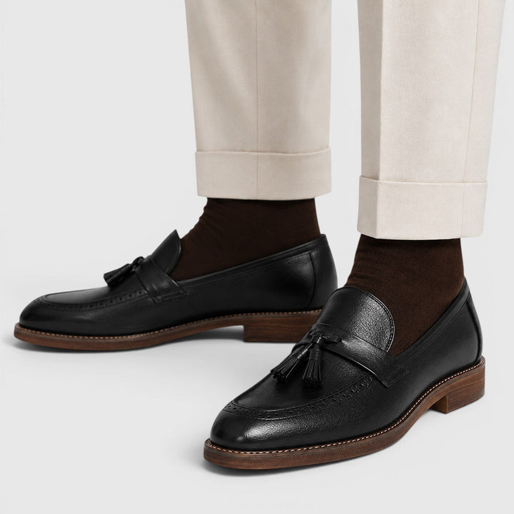 Harrison | Men's Leather Tassel Loafers