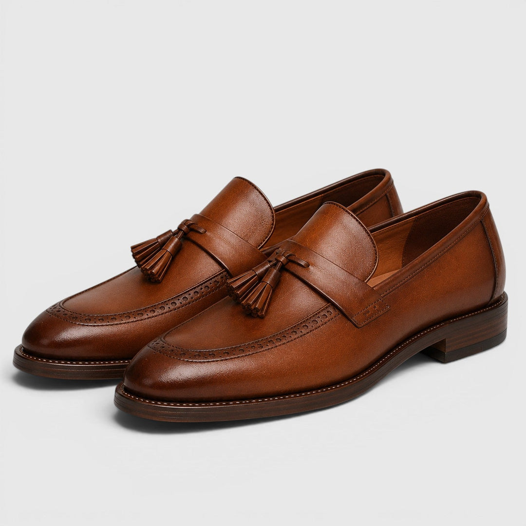 Harrison | Men's Leather Tassel Loafers