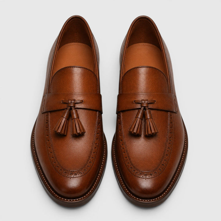 Harrison | Men's Leather Tassel Loafers