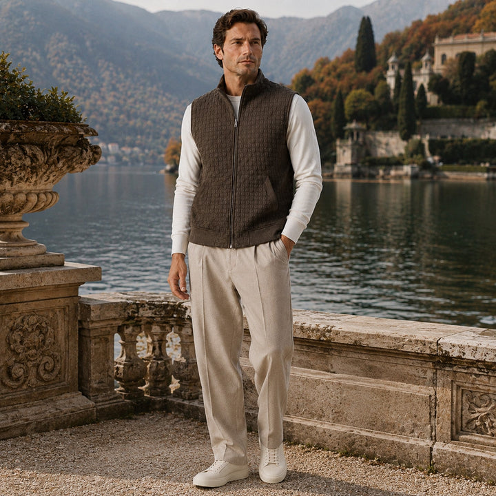 Hudson | Men's Lightweight Quilted Gilet