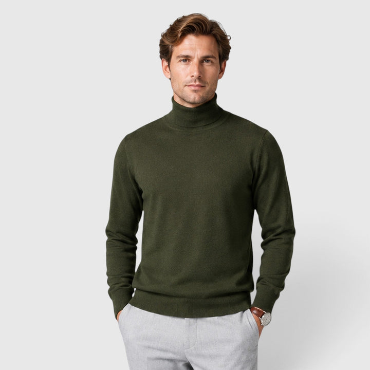 Connor | Men's Knit Turtleneck Sweater