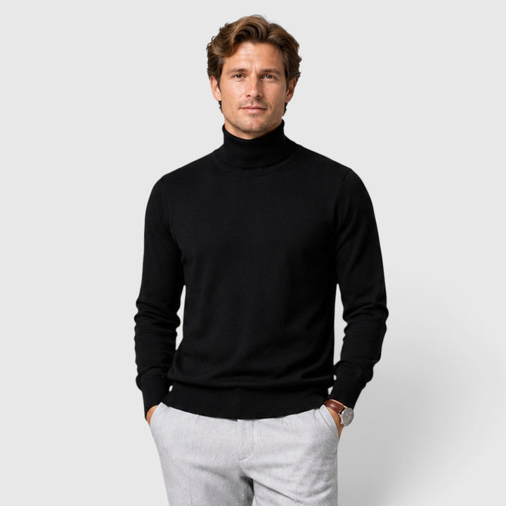 Connor | Men's Knit Turtleneck Sweater